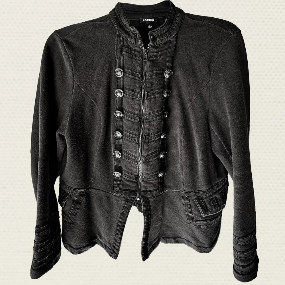 Torrid military jacket - Picture 3 of 7